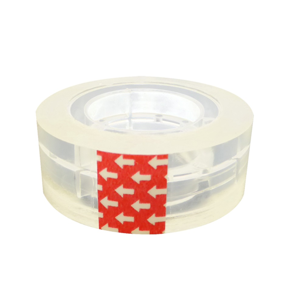 Stationery used OPP Crystal Clear Tape with Logo Printed Dispenser