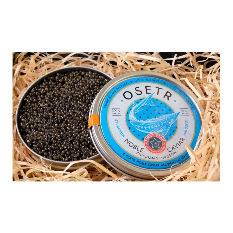 Best Quality Delicious Taste Russian Sturgeon Black Roe Caviar