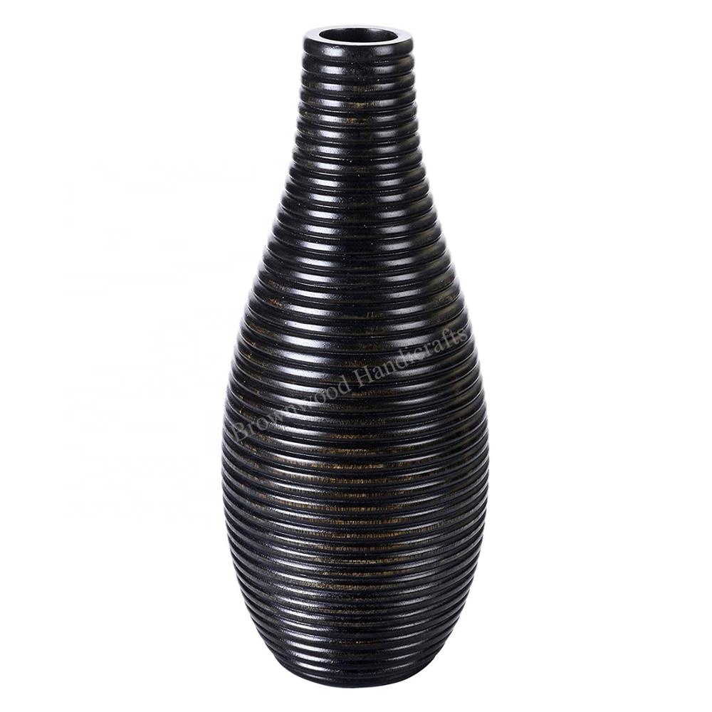 Wooden Handmade Beautiful Attractive Fancy Vase
