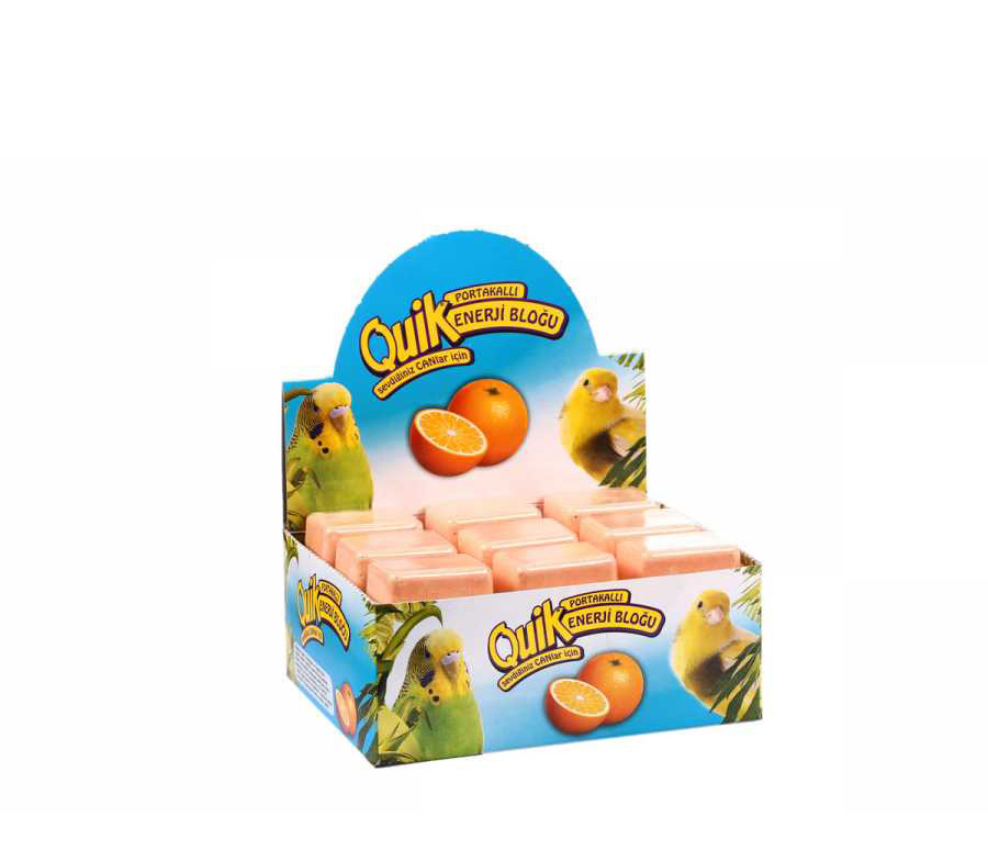Quik Energy Block Orange