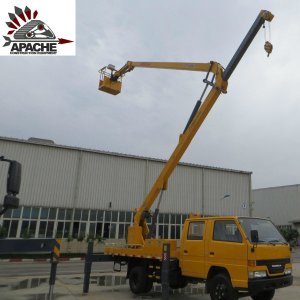 Автовышка manlift манипулятором
