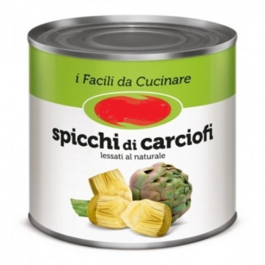 Консервированные сердца артишока в рассоле, объем 3 кг, 1250gr D.W, Размер олова 25/30