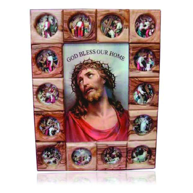 hand Crafted Olive wood Plaques From Bethlehem-Jesus Christ
