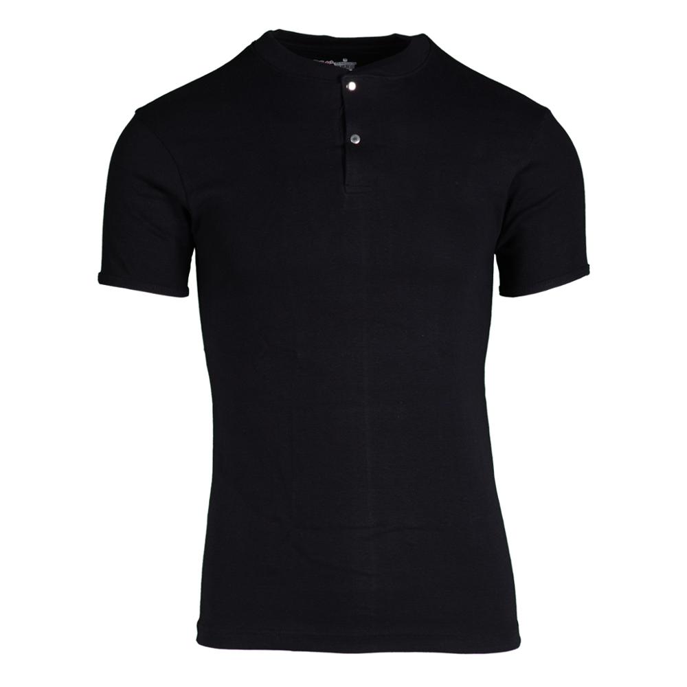 High Quality OEM Wholesale 100% Cotton Flexible Snap Men's Undershirt