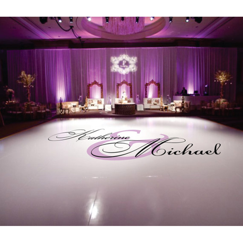 White magnetic dance floor interactive led dance floor for sale