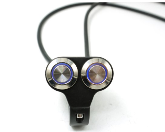 12V 10A мотоцикл руле света Переключатель ВКЛ/ВЫКЛ