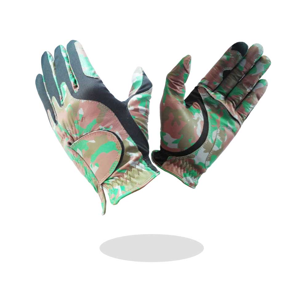 Top Quality One Size Fit All Golf Glove, Army Pattern