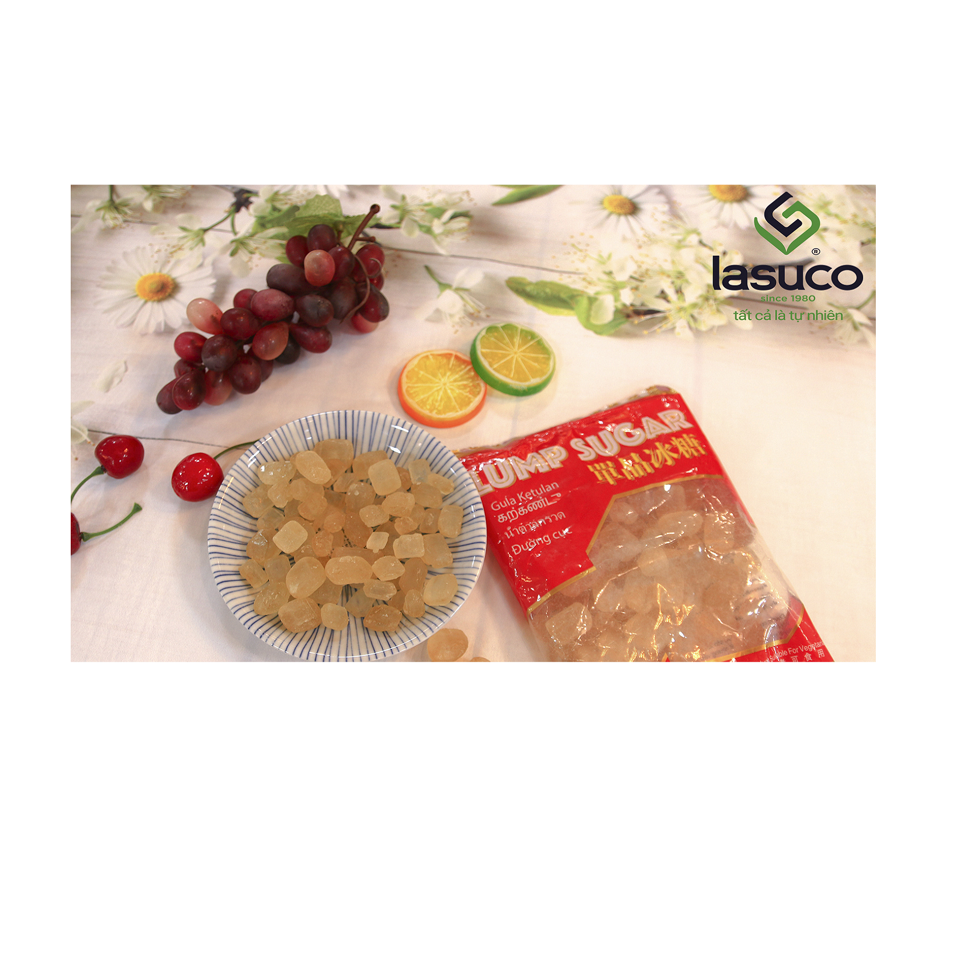 Паушковый сахар (коричневый) Lasuco _ 3kgs