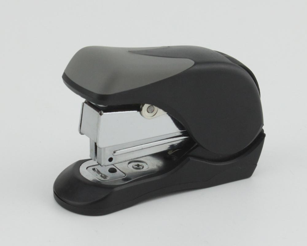 Desktop Flat Stack half Strip Stapler, 20-Sheet Capacity, Black