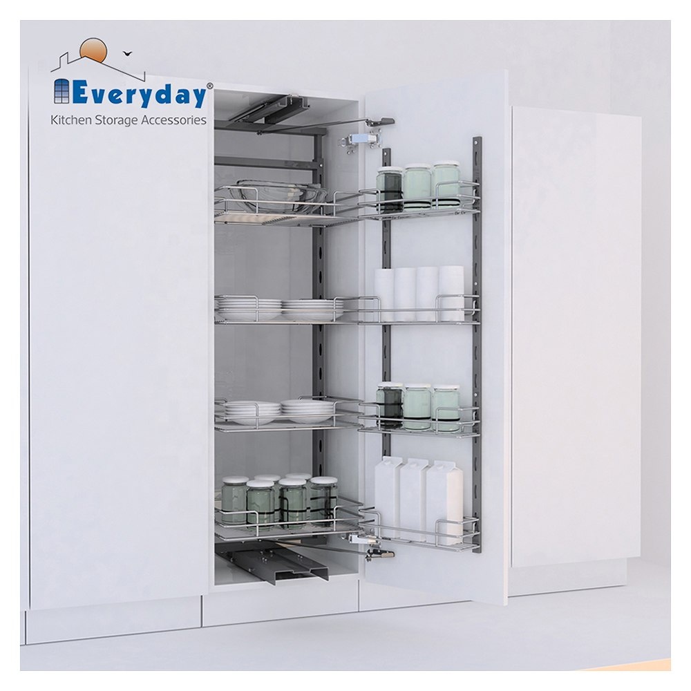SS High Quality Kitchen Pull Out Pantry