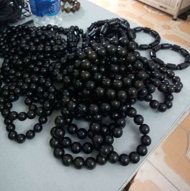 Натуральные Деревянные Черные бусины (Ms. Vivian + 84 357122035)