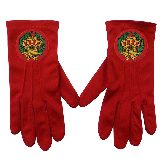 Перчатки Masonic Regalia | Масонские белые перчатки