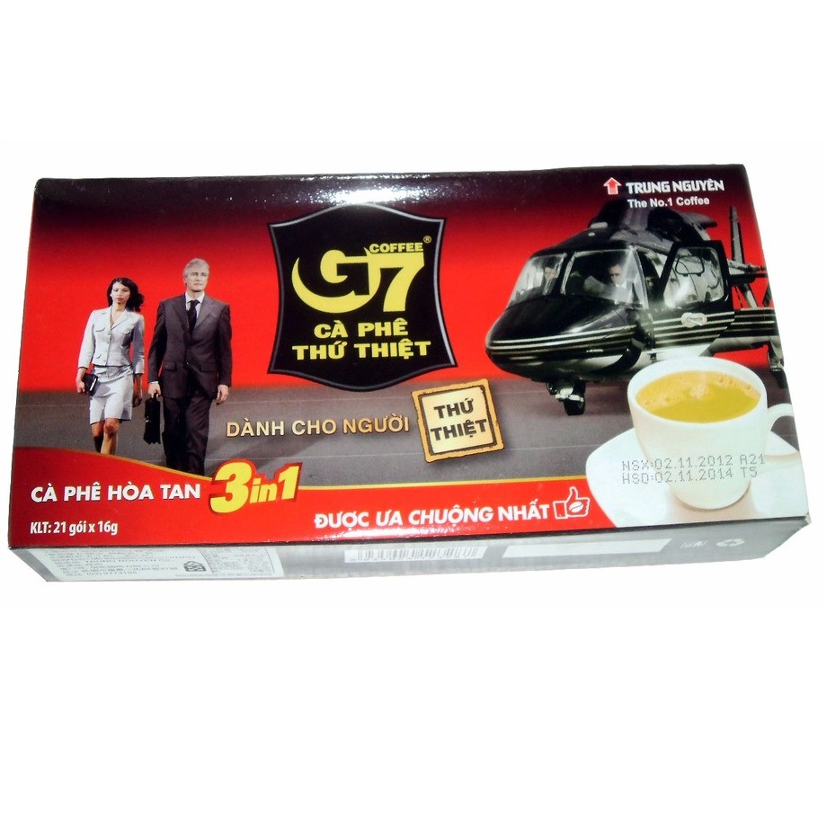 Растворимый Кофе-G7 3 в 1 растворимый кофе и сахар-перец Nguyen кофе хорошая цена