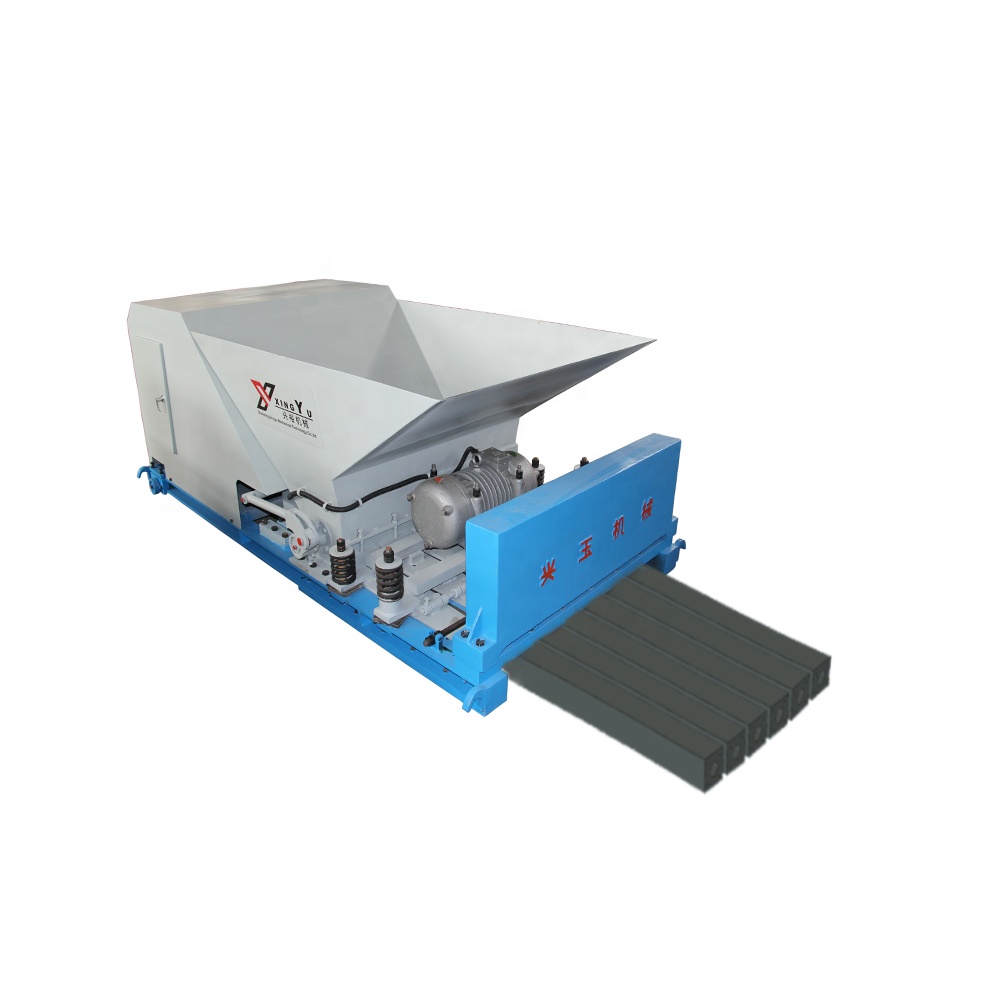 Precast concrete extrusion column molding machine