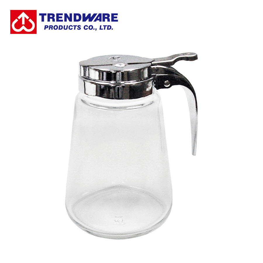 12 oz Glass Syrup and Condiment Bottle
