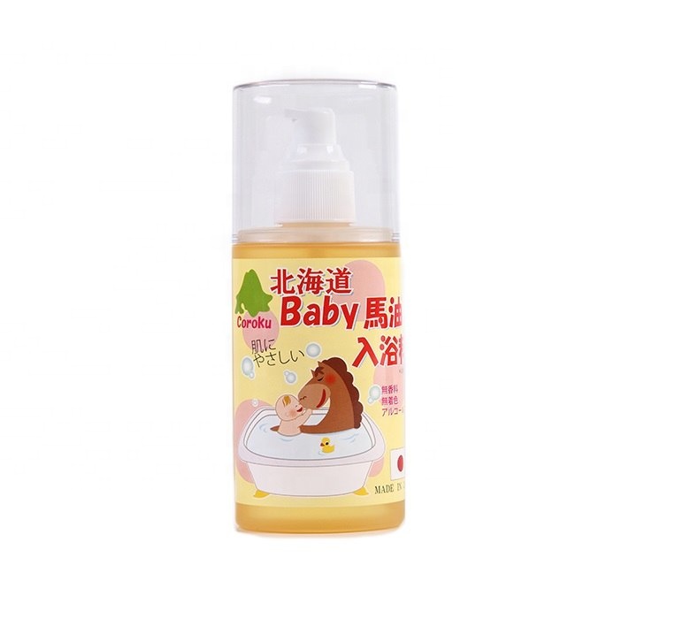 Japan Hokkaido Horse Oil Bath Additive for Baby Best Selling 200 ml Wholesale Price