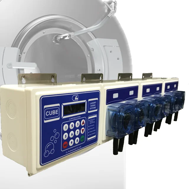 Detergent Dosing Pump Chemical Dispenser Commercial Laundry Equipment Peristaltic pump Detergent