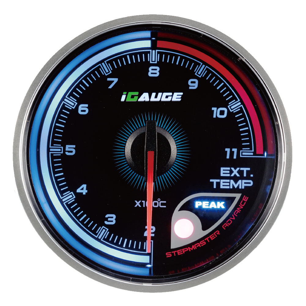 256 Colors High Quality Car Exhaust Gas Temp Gauge for AUTOMOBILE