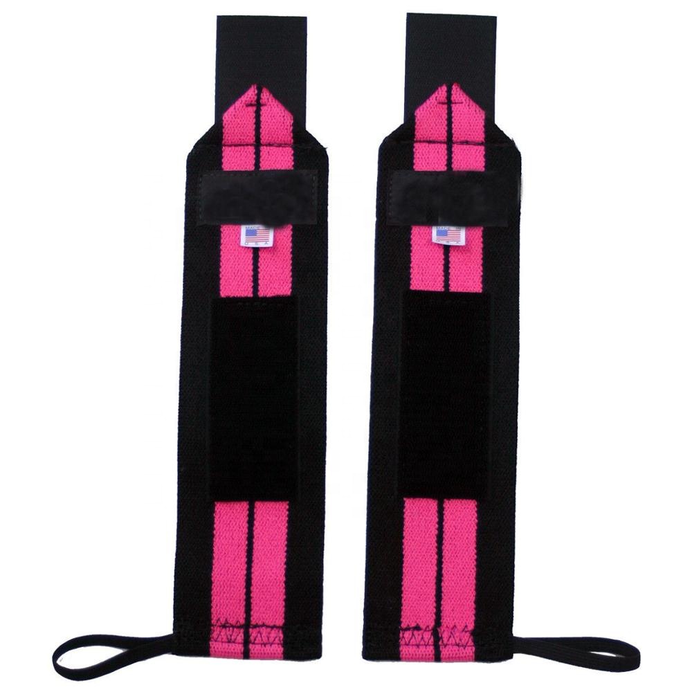 Hot Sale weight lifting Wrist Wraps/ workout wrist Supports wraps With Thumb Ioop
