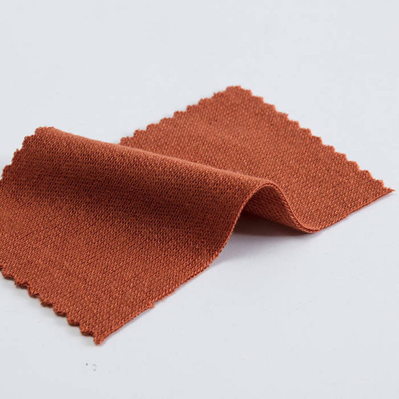 Thicken double side knitted 50% acrylic 50% rayon blend cashmere like fabric