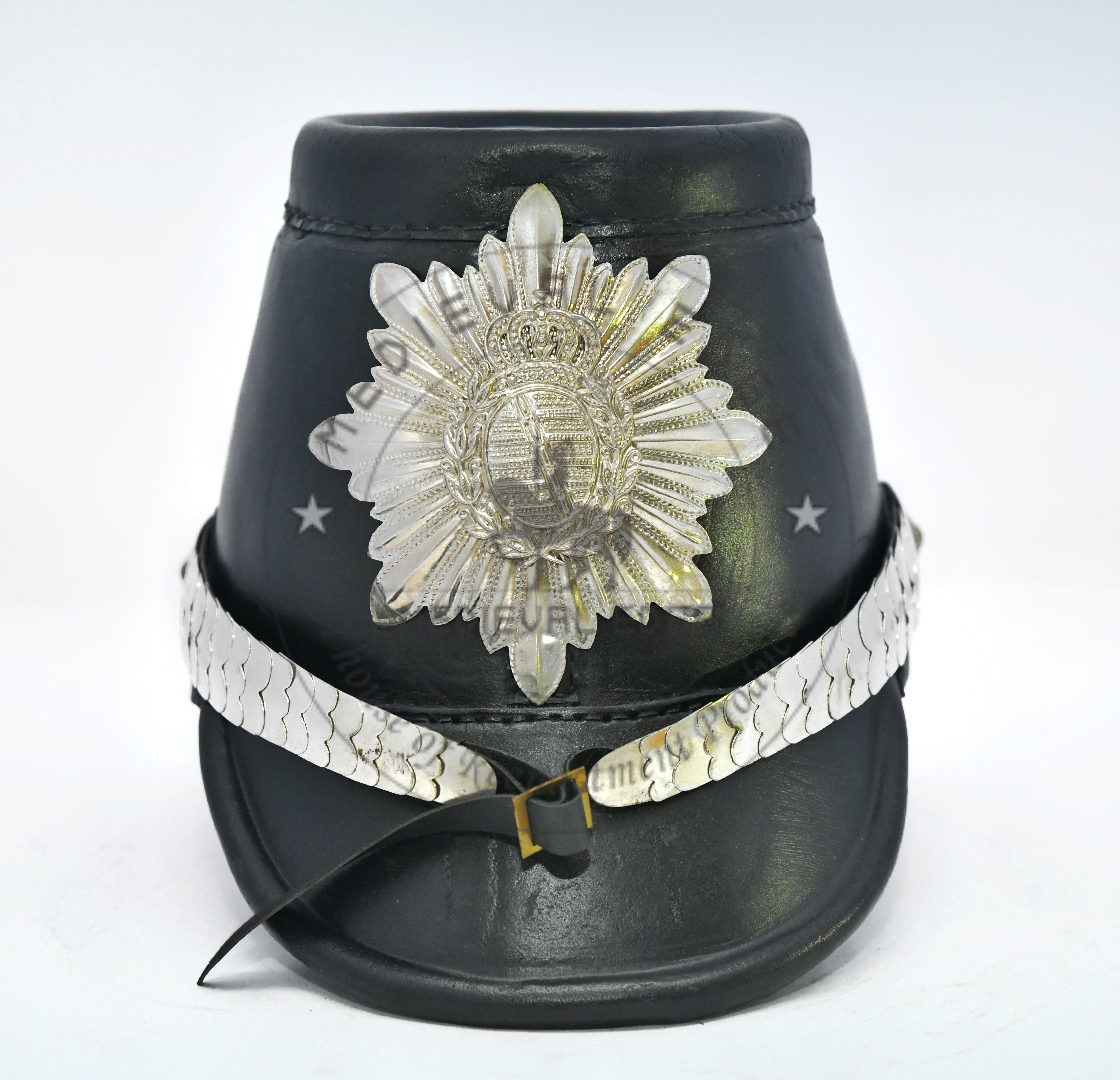 Немецкий шлем Pickelhaube Shako-немецкие военные шлемы из цилиндрической кожи