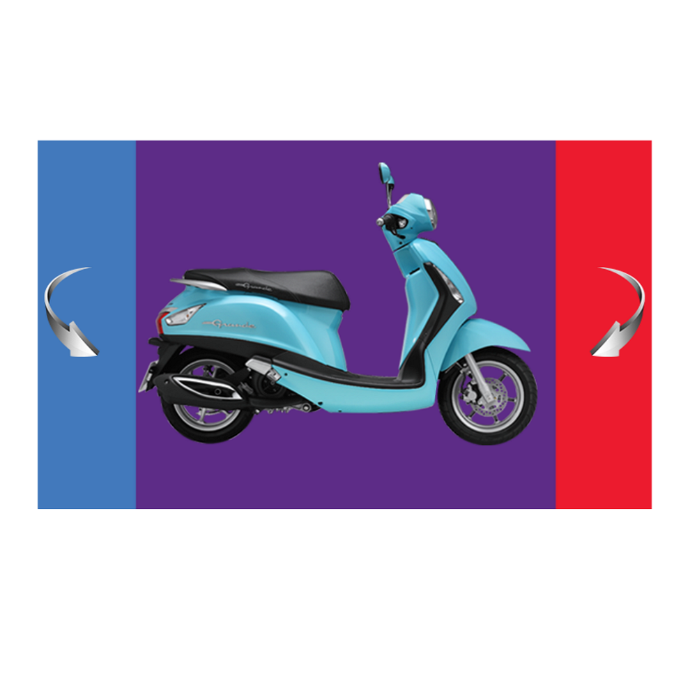 Made in Vietnam Fashion Gas scooter (Grandev Deluxe) Model number: YSG 125