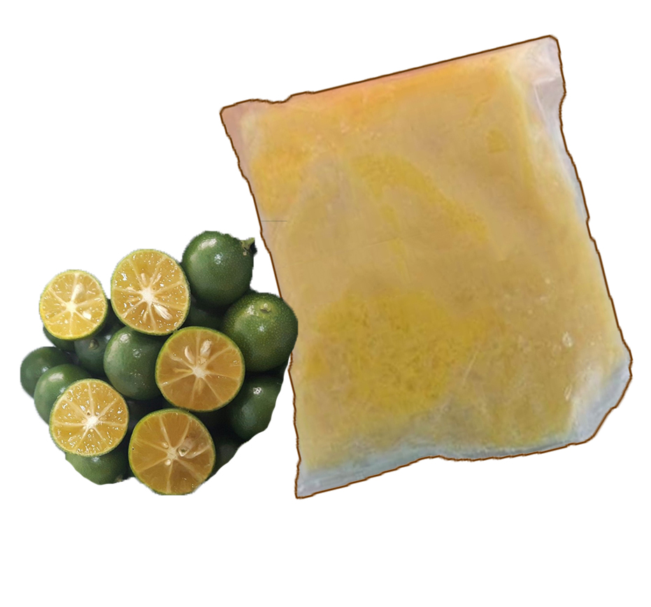 Frozen Calamansi Juice / Concentrate Seedless Nice Taste Origin Vietnam