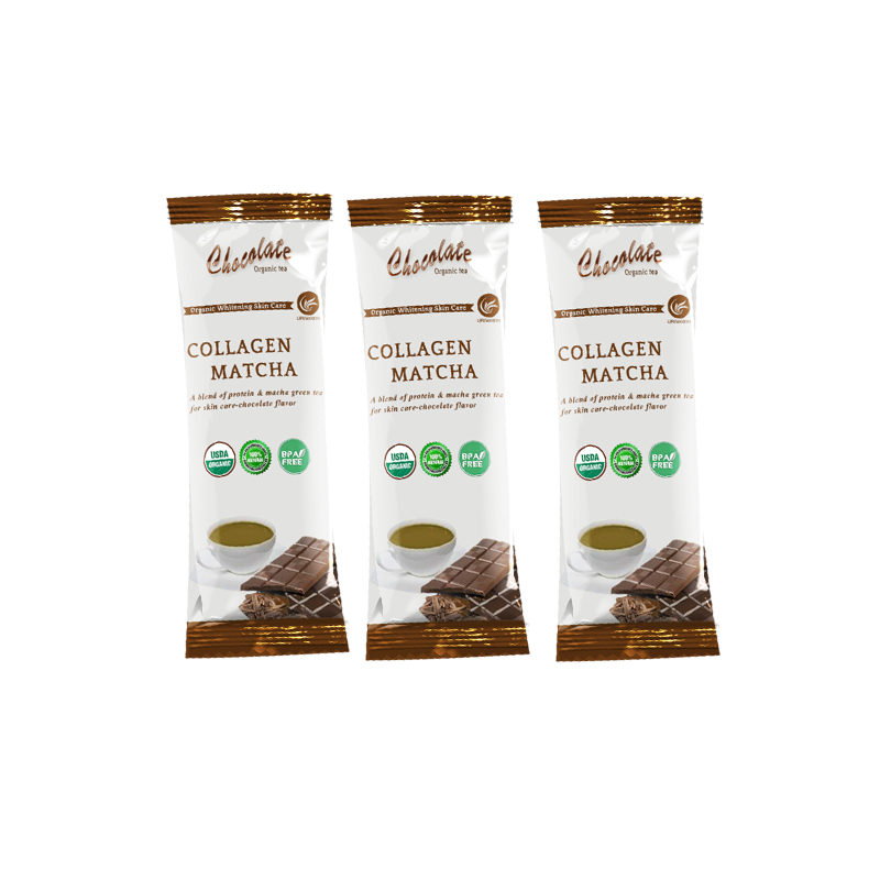 Вкус шоколада Lifeworth коллагеновый белок церемониальный матча