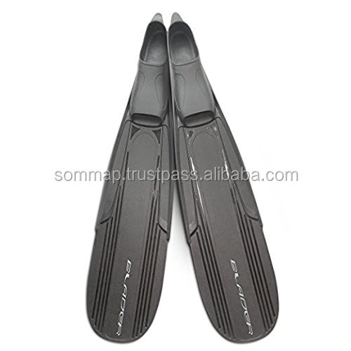 High Quality Short Size Carbon Fiber Spearfishing Blader Diving and Scuba Swimming Fins for Adults from France