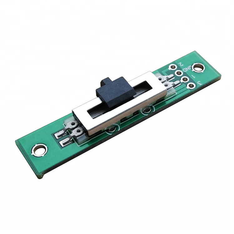 SL10NV (3,3) потенциометр скольжения моно PCB тип