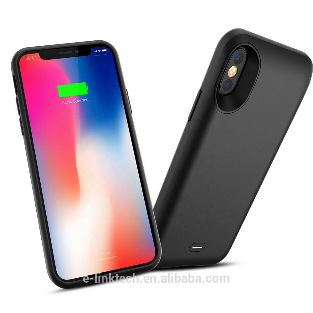 IFANS 3000mAh Беспроводное зарядное устройство Rohs беспроводной чехол для батареи для iPhone X