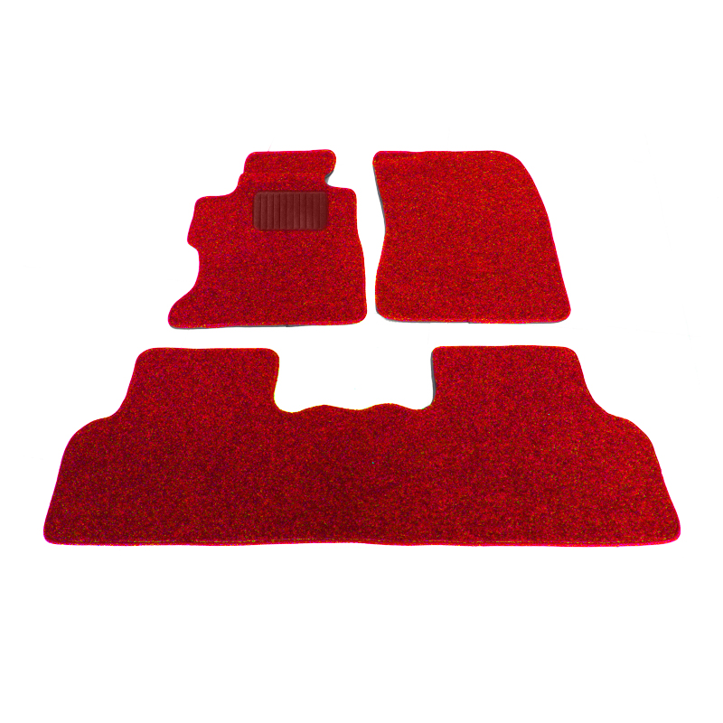 factory price waterproof red car car carpet floor mat in rolls from china