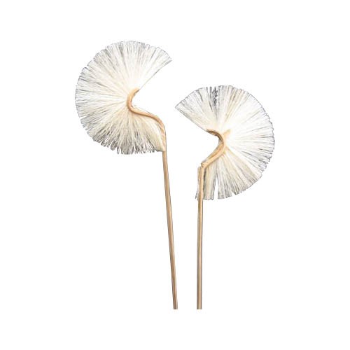 High Demand Creative Design Handmade Natural Cane Fan Stick Artificial Flower