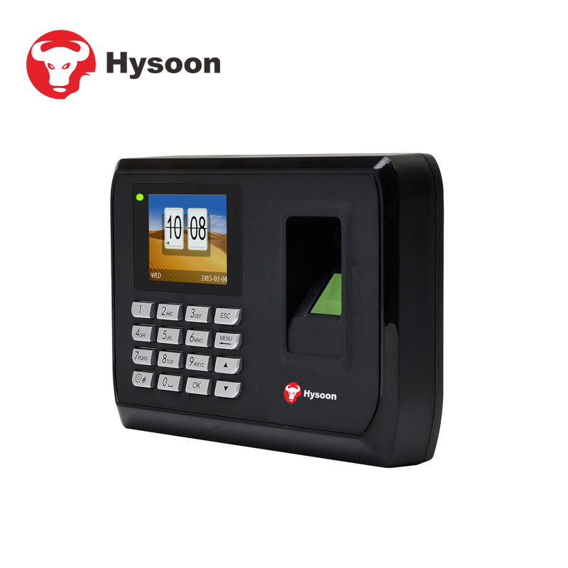 Горячая Распродажа, посещаемость отпечатков пальцев Hysoon с клавишами и считывателем карт RFID