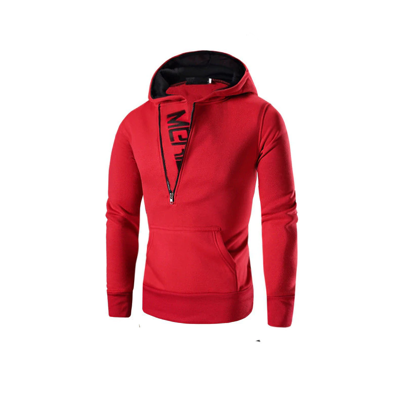 M-4XL классный дизайн для мужчин головы на платформе с застежкой-молнией толстовка столкновения кепки бархатная куртка с капюшоном, с длинными рукавами, цвета: красный, серый пуловеры в стиле «хип-хоп» для осени