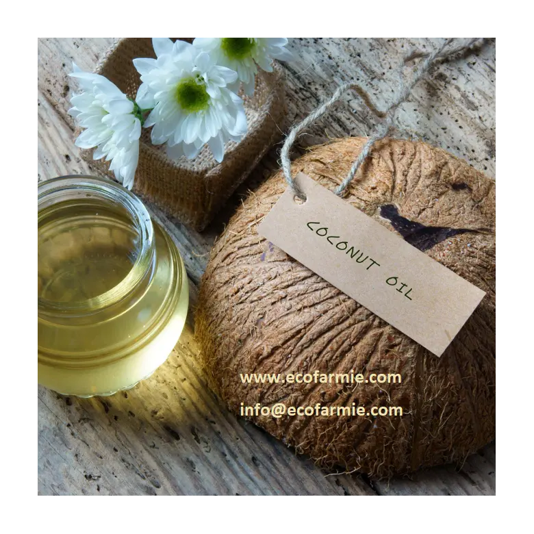 Refined coconut oil from Vietnam for cooking 100% organic natural oil good for health ready to ship