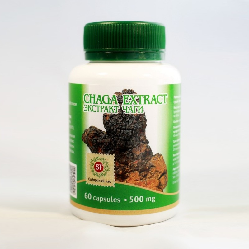 Chaga экстракт в капсулах