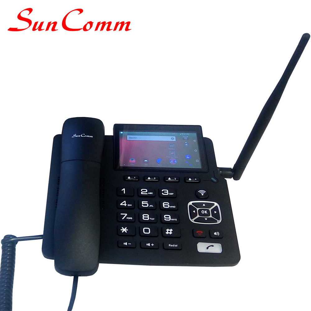 SC-9030-4GT VoLTE WiFi Hotspot сенсорный экран Настольный телефон с sim-картой слот