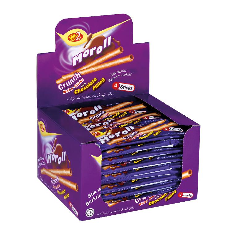 Win2 Moroll Crunch Wafer Sticks With Chocolate Fillings 576g