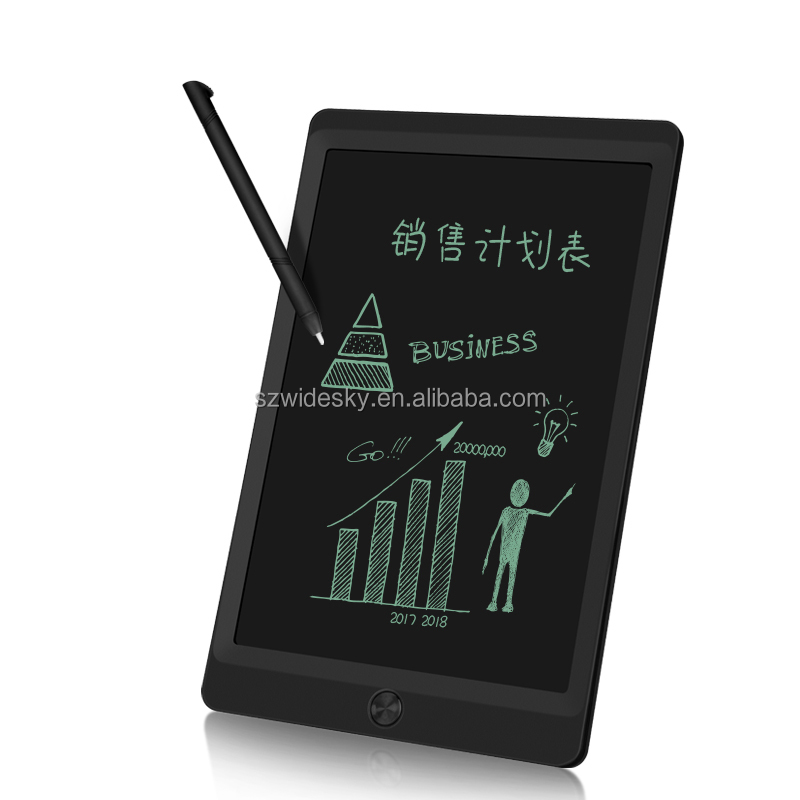 Горячая Распродажа! 10-дюймовый ЖК-доска для записей Memo Pad для делового человека