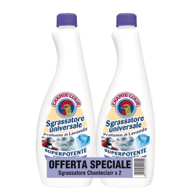 Бытовой многофункциональный обезжириватель refill 625 ml x 2-Chanteclair degreaser