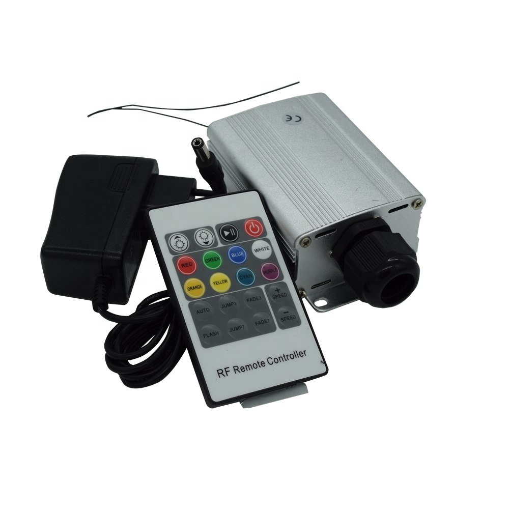 12VDC 5W LED fiber optic projector with RF control