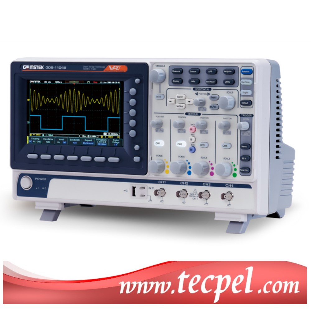 GDS-1000B 100 МГц GWINSTEK цифровой осциллограф