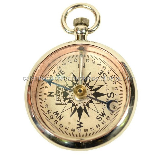 Collectible Brass American Compass Made circa Magnetic COMPASS CHCOM490