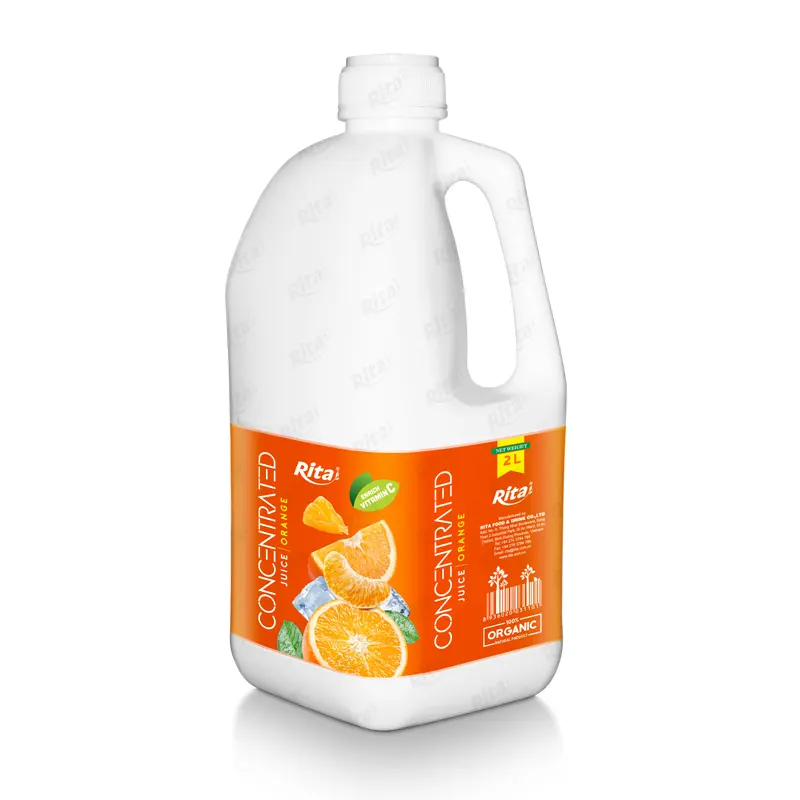 OEM 2 L PP Bottle Orange juice concentrate