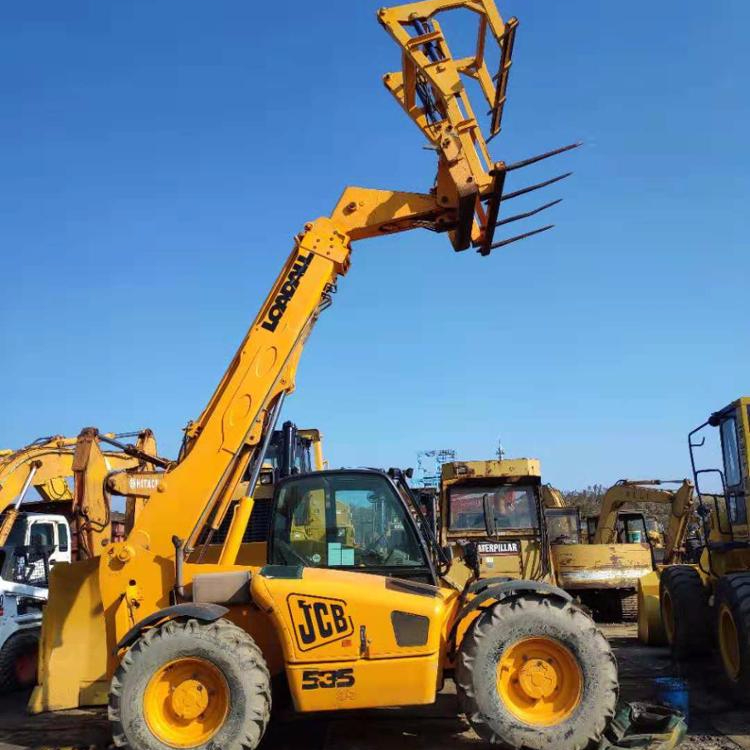 100% Великобритания оригинальный JCB телеобработчик б/у телеобработчик JCB 535 для продажи