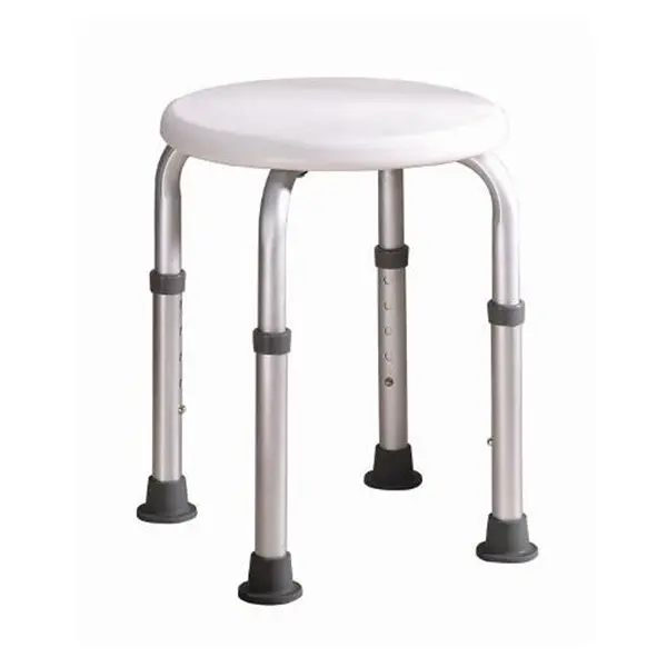 Modern Design White Round Plastic Bath Chair