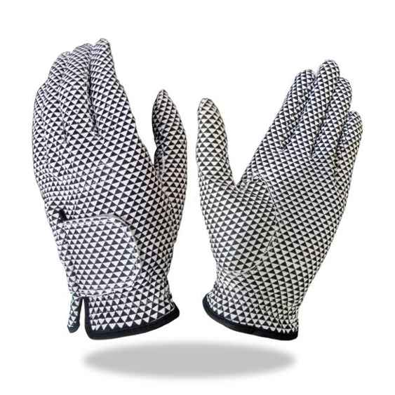 Quality Cabretta Leather Material and Light Pink Color Golf Gloves Cabretta