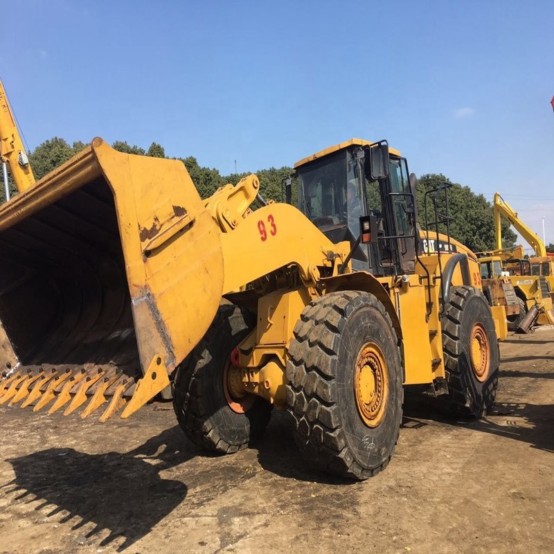 Оригинальный колесный погрузчик caterpillar 988b cat 980h, колесный погрузчик, импортированный из Японии
