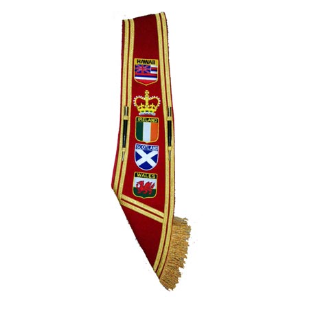 Рыцарь Templar masonic regalia sashes